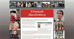 Desktop Screenshot of filmstadt-quedlinburg.de