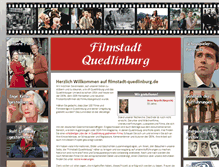 Tablet Screenshot of filmstadt-quedlinburg.de
